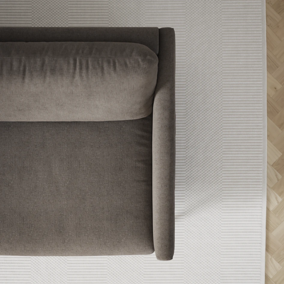 Madison - 4-sits soffa - Brun