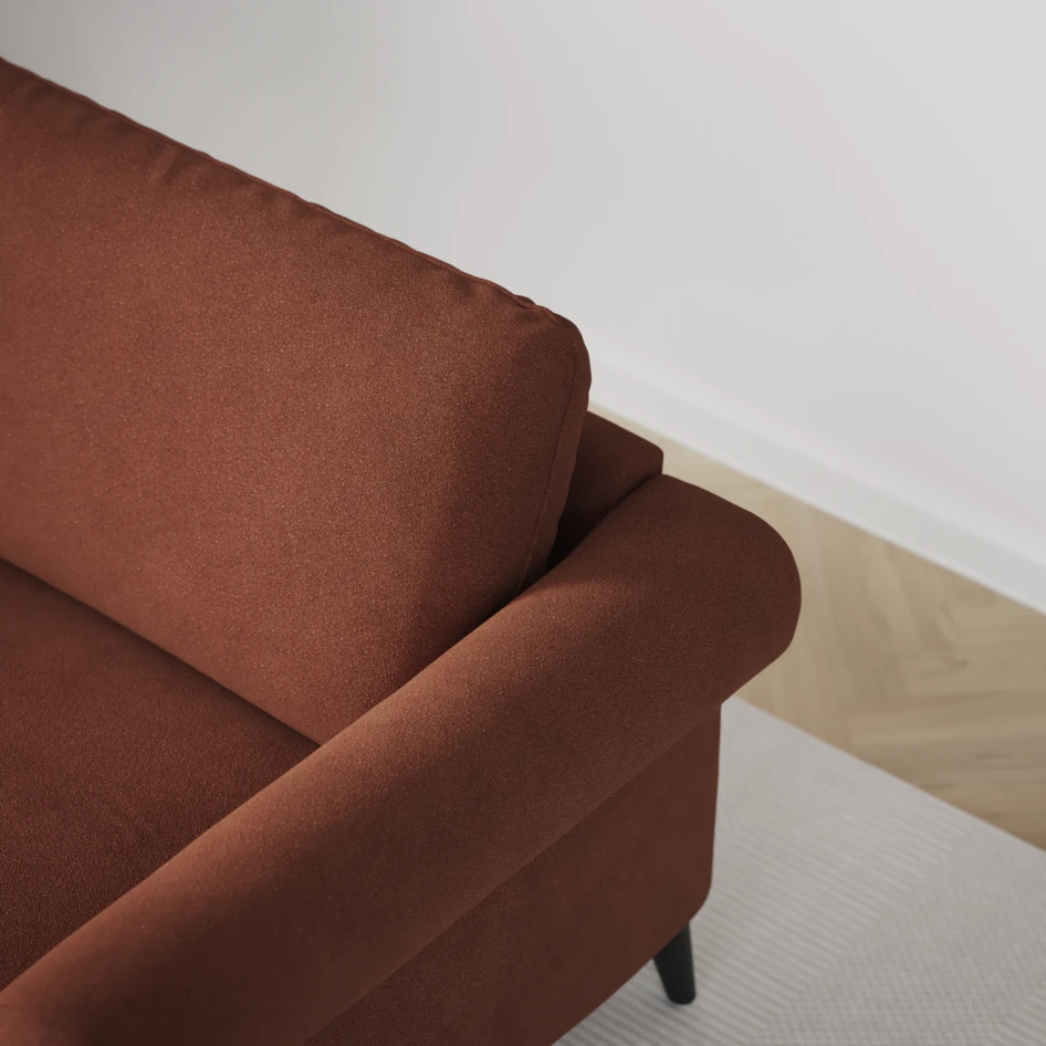 Bridge - 4-sits soffa - Orange