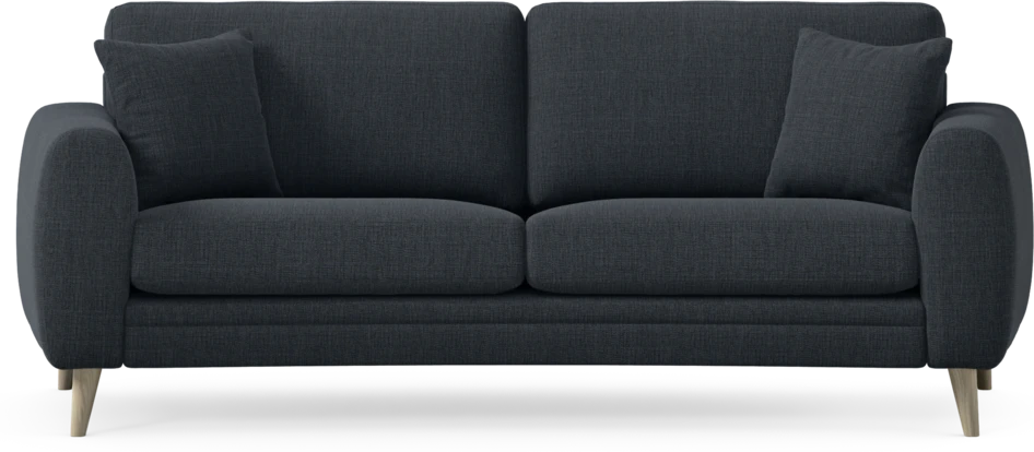Eden - 2,5-sits soffa svängd - Blå