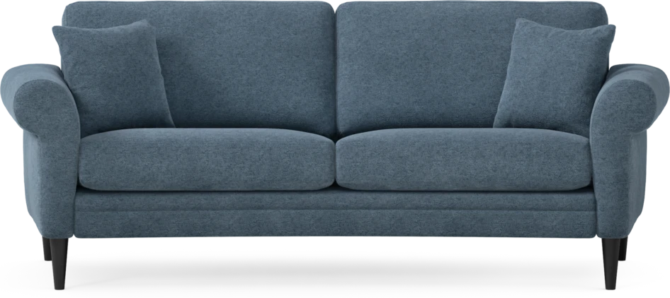 Eden - 2,5-sits soffa svängd - Blå