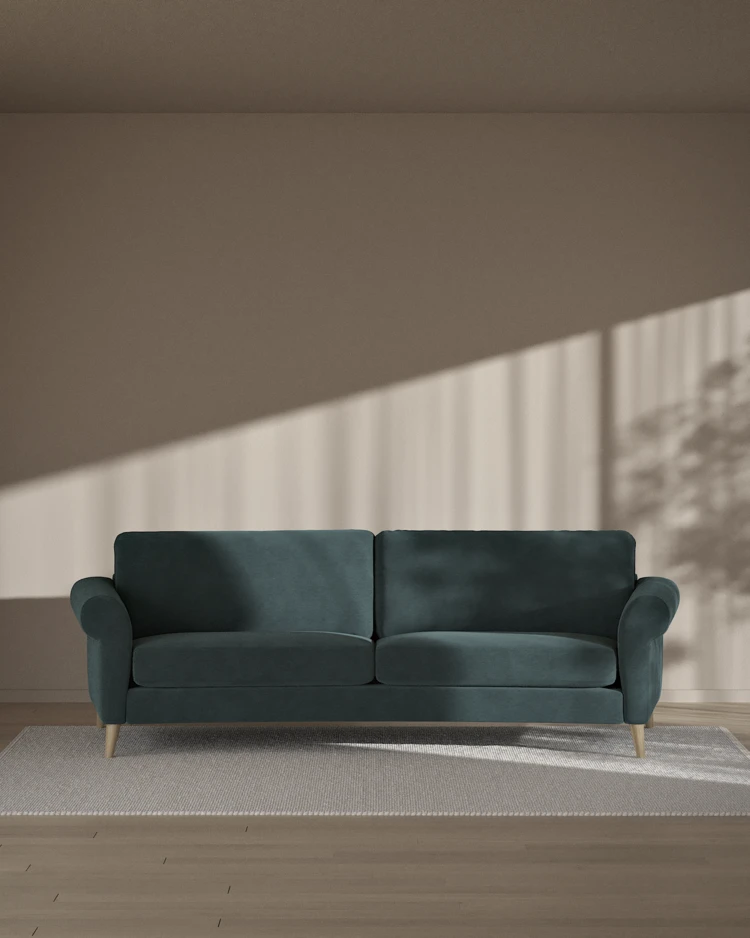 Bridge - 3-sits soffa svängd - inspiration