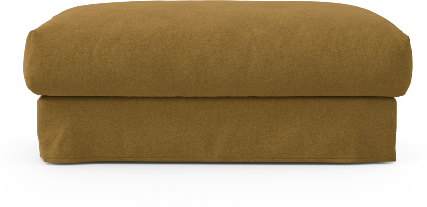 Cherrie - Fotpall 110 med kappa - Orange