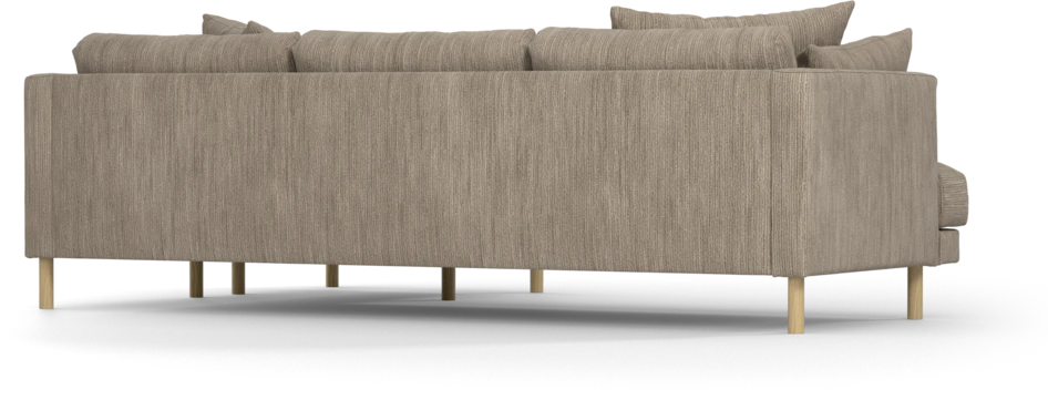 Harper - 4-sits med schäslong höger  - Beige