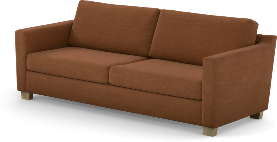 Friday - 3-sits soffa - Orange