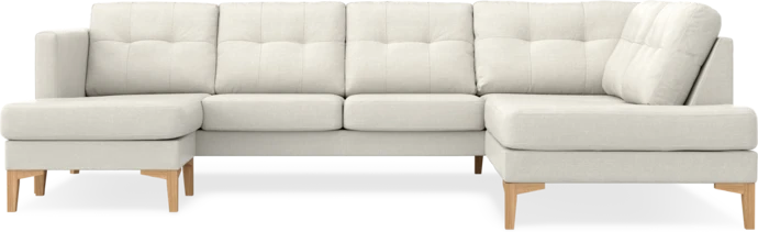 Rio, 3-sits soffa med schäslong vänster och divan höger