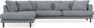 Harper - 3-sits soffa med divan vänster - Grå