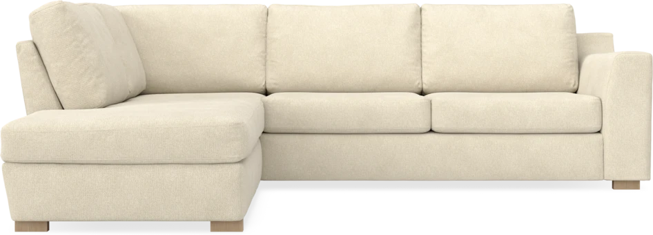 Friday - 2,5-sits soffa med divan vänster - Beige
