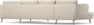 Madison Lux - 2-sits soffa med schäslong vänster och divan höger - Beige