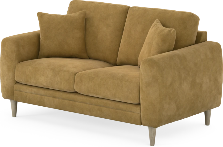 Eden - 2-sits soffa - Gul