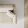 Eden - 3-sits svängd - Beige