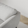 Madison Lux - 2-sits soffa med schäslong vänster - Grå