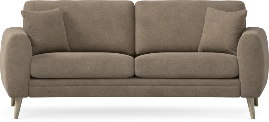 Eden - 2,5-sits soffa svängd - Brun