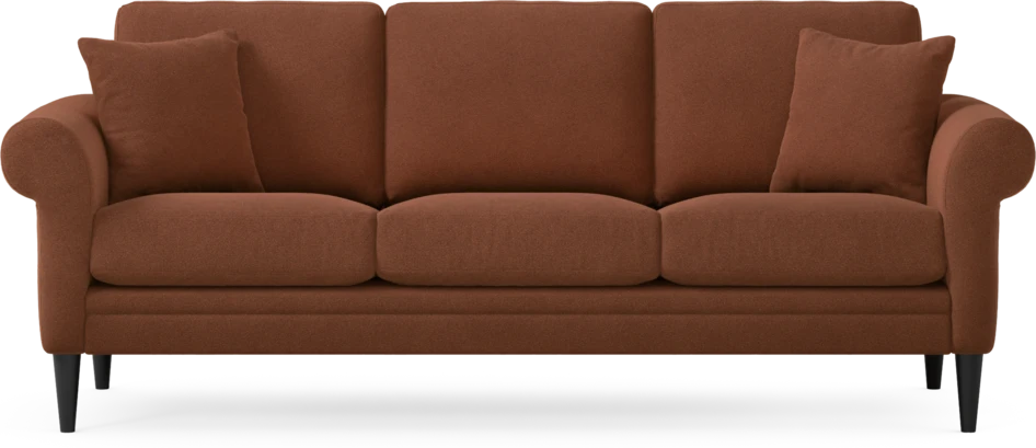 Eden - 3-sits soffa - Orange