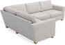 Friday - Hörnsoffa, 1,5+2,5-sits - Grå