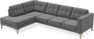 Rio - 3-sits soffa med divan vänster - Grå