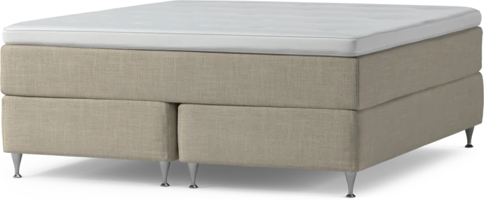 Delux Dream, Kontinentalsäng, dubbelsäng med bäddmadrass och sängben