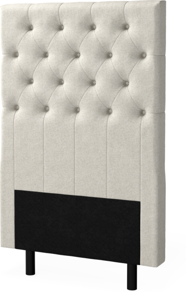 Delux Pikerad XL - Sänggavel, 90-210 cm - Beige