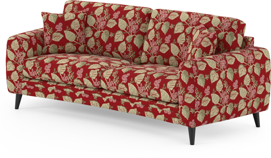 Eden - 2,5-sits soffa svängd - Flerfärgad