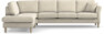 Eden - 3-sits soffa med divan - Beige
