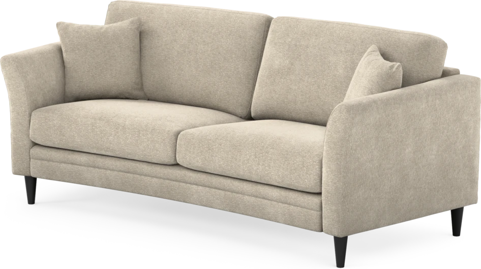 Eden - 2,5-sits soffa svängd - Beige