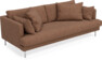 Harper - 3-sits soffa, hel dyna - Orange
