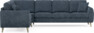 Eden - Hörnsoffa, 2+3-sits - Blå