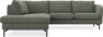 Madison - 2-sits soffa med divan vänster - Grå