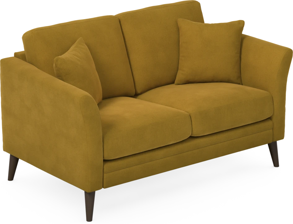 Eden - 2-sits soffa - Gul