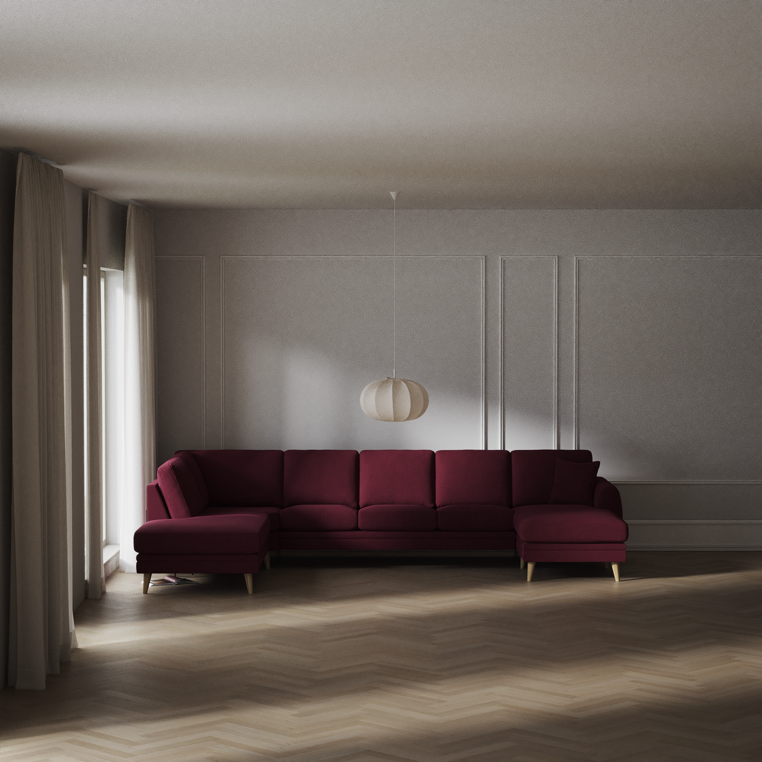 Eden - 3-sits soffa med divan vänster och schäslong höger - inspiration