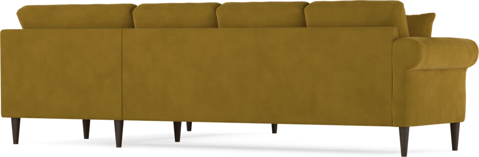 Eden - Hörnsoffa, 3+2-sits - Gul