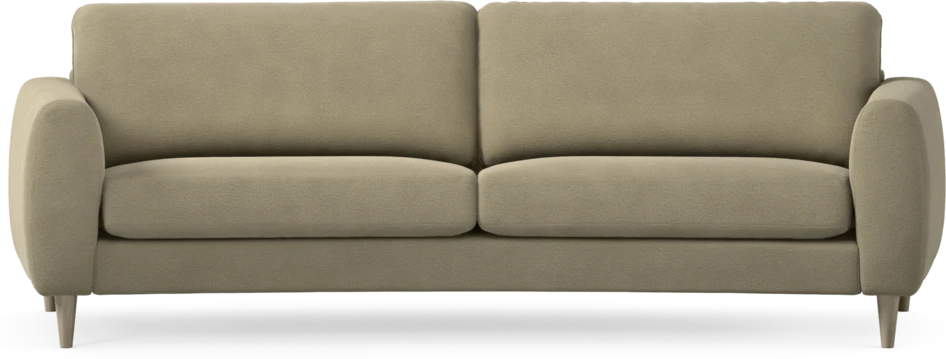 Bridge - 3-sits soffa svängd - Beige