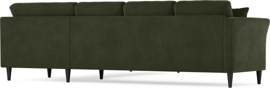 Eden - Hörnsoffa, 3+3-sits - Grön