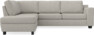 Friday - 2,5-sits soffa med divan vänster - Beige