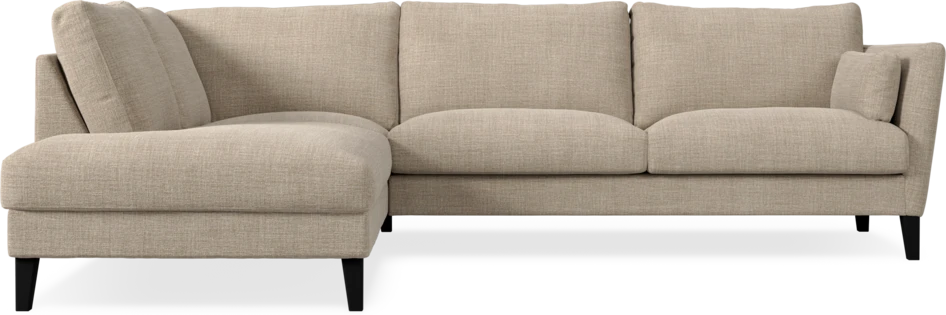 Winston - 3-sits soffa med divan vänster - Beige