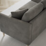Eden - 3-sits soffa svängd - Grå