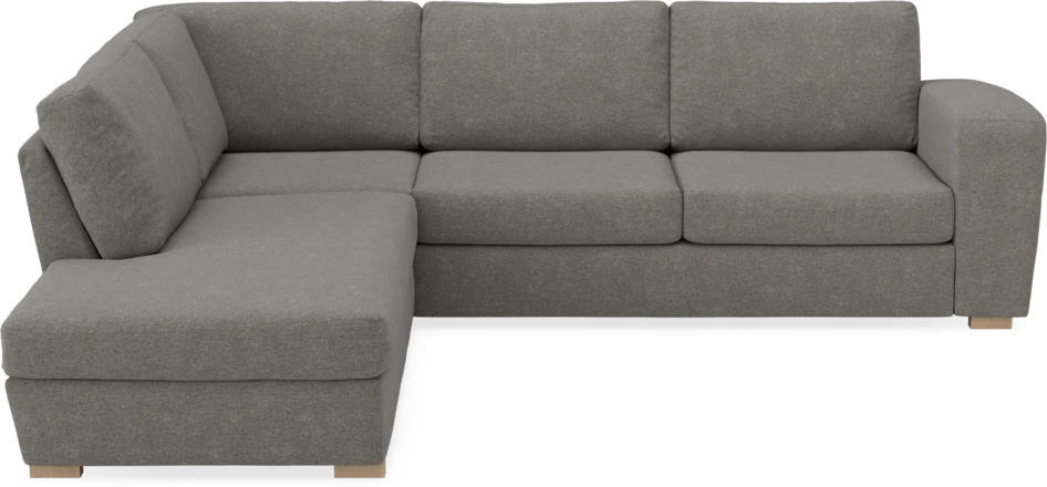 Friday - 2,5-sits soffa med divan vänster - Grå