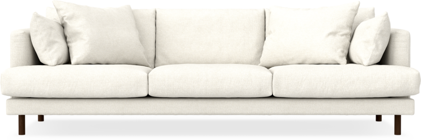 Harper - 4-sits soffa - Vit
