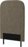 New York slät - Sänggavel, 90-210 cm - Brun