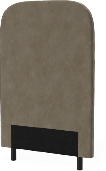 New York slät - Sänggavel, 90-210 cm - Brun
