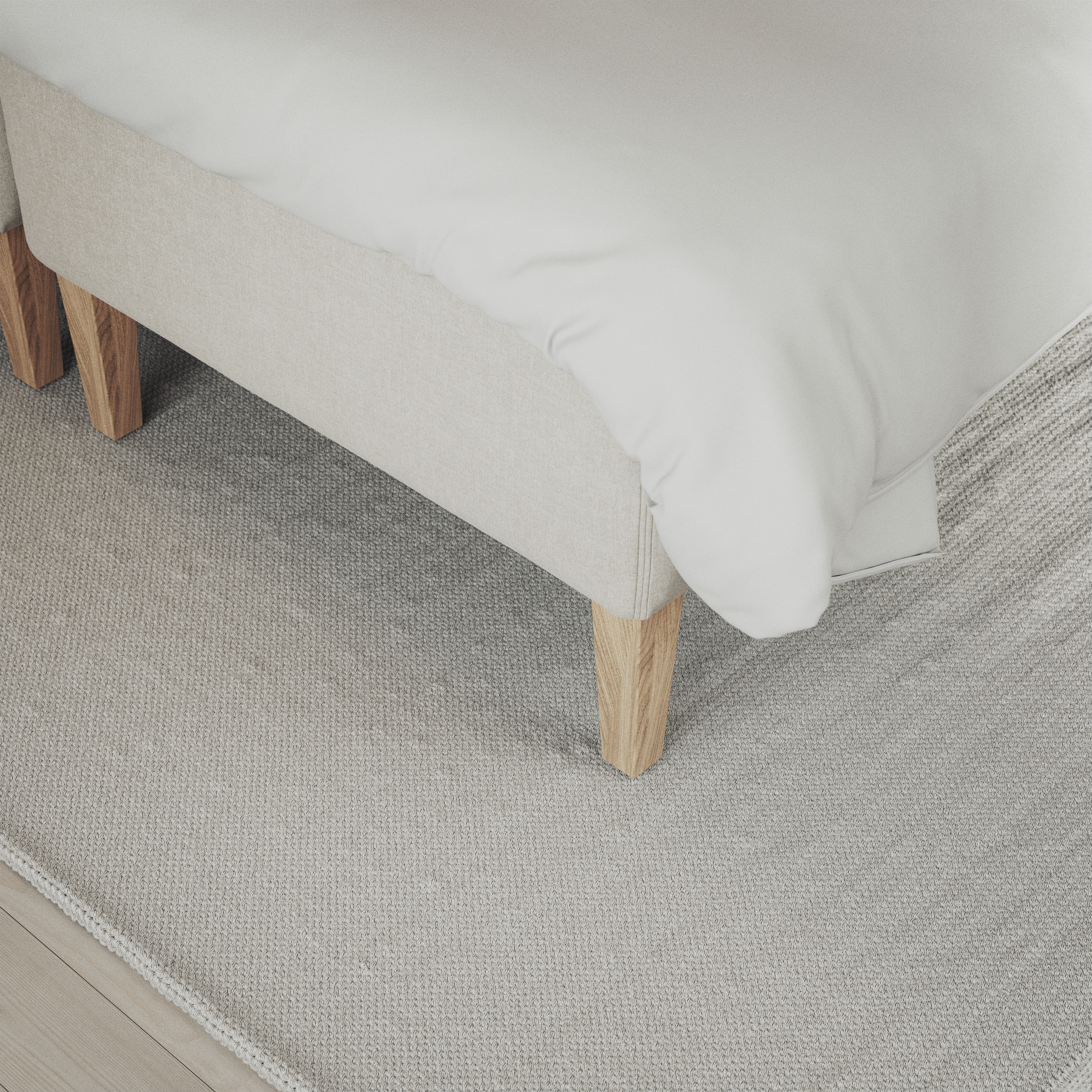 Delux Sense - Kontinentalsäng, enkelsäng 120 cm med bäddmadrass och sängben - inspiration