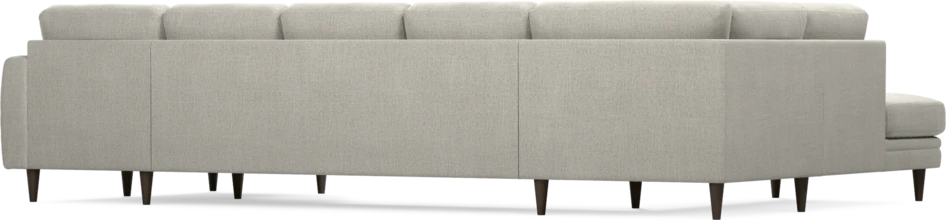 Eden - 3-sits soffa med divan vänster och schäslong höger - Grå