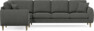 Eden - Hörnsoffa, 1+3-sits - Grå