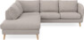 Madison - 2-sits soffa med divan vänster - Beige
