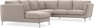 Madison - Hörnsoffa med schäslong vänster - Beige
