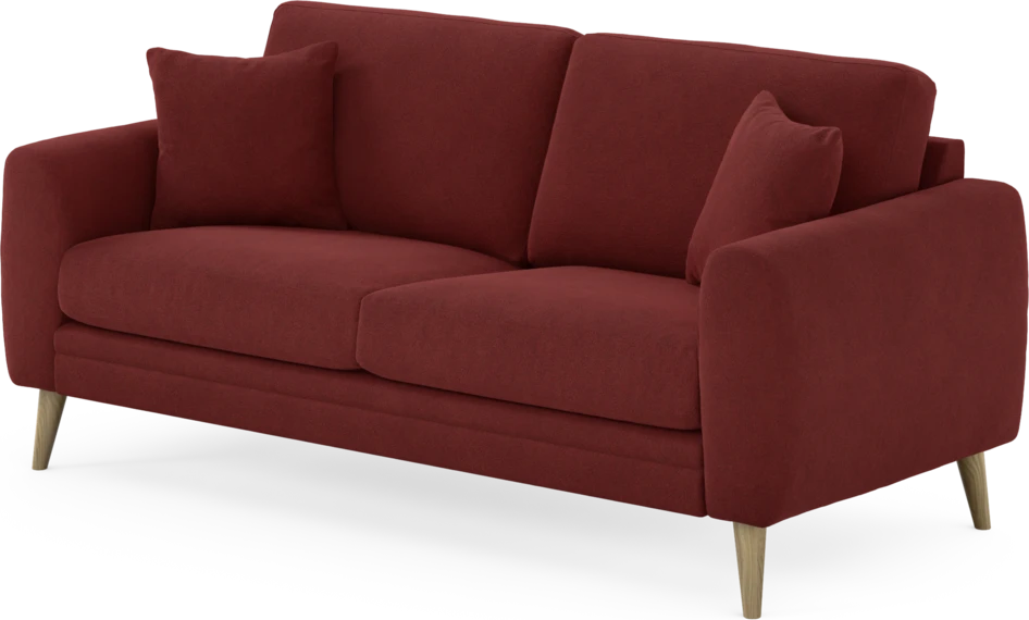 Eden - 2,5-sits soffa - Röd
