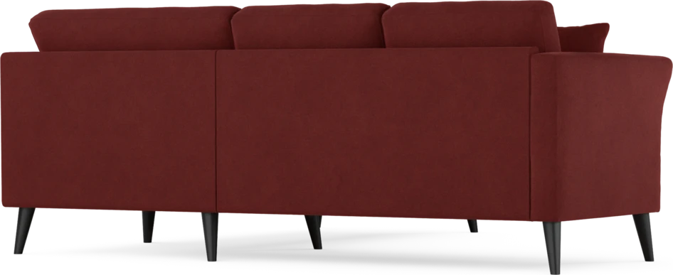 Eden - Hörnsoffa, 2+2-sits - Röd