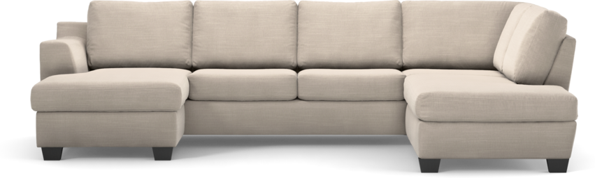 Friday - 3-sits soffa med schäslong vänster och divan höger - Beige