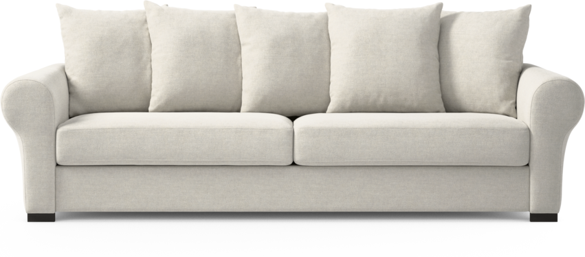 Town - 4-sits soffa - Vit