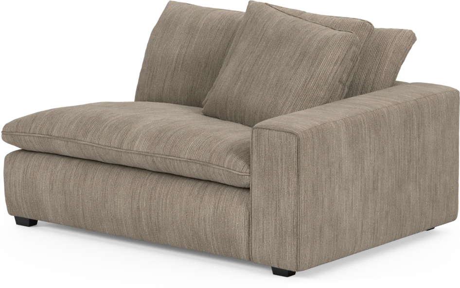 Bellora - 2-sits med armstöd höger - Beige