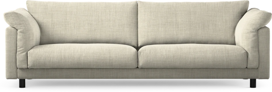 Cherrie - 4-sits soffa, fast klädsel - Beige